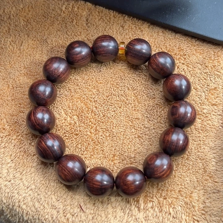 手串/手链黄花梨/降香黄檀海南黄花梨紫油梨沉水精工1.5