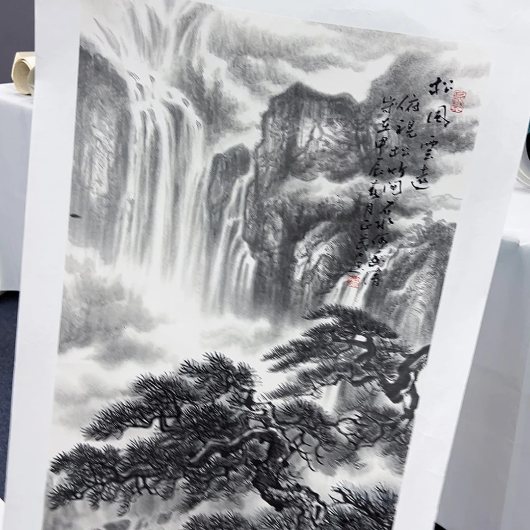 国画事事顺心如意万事如意万事