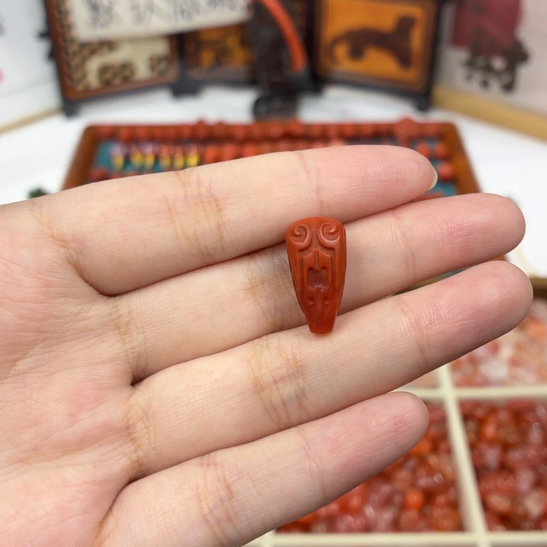 南红玛瑙未镶嵌配饰南红三通