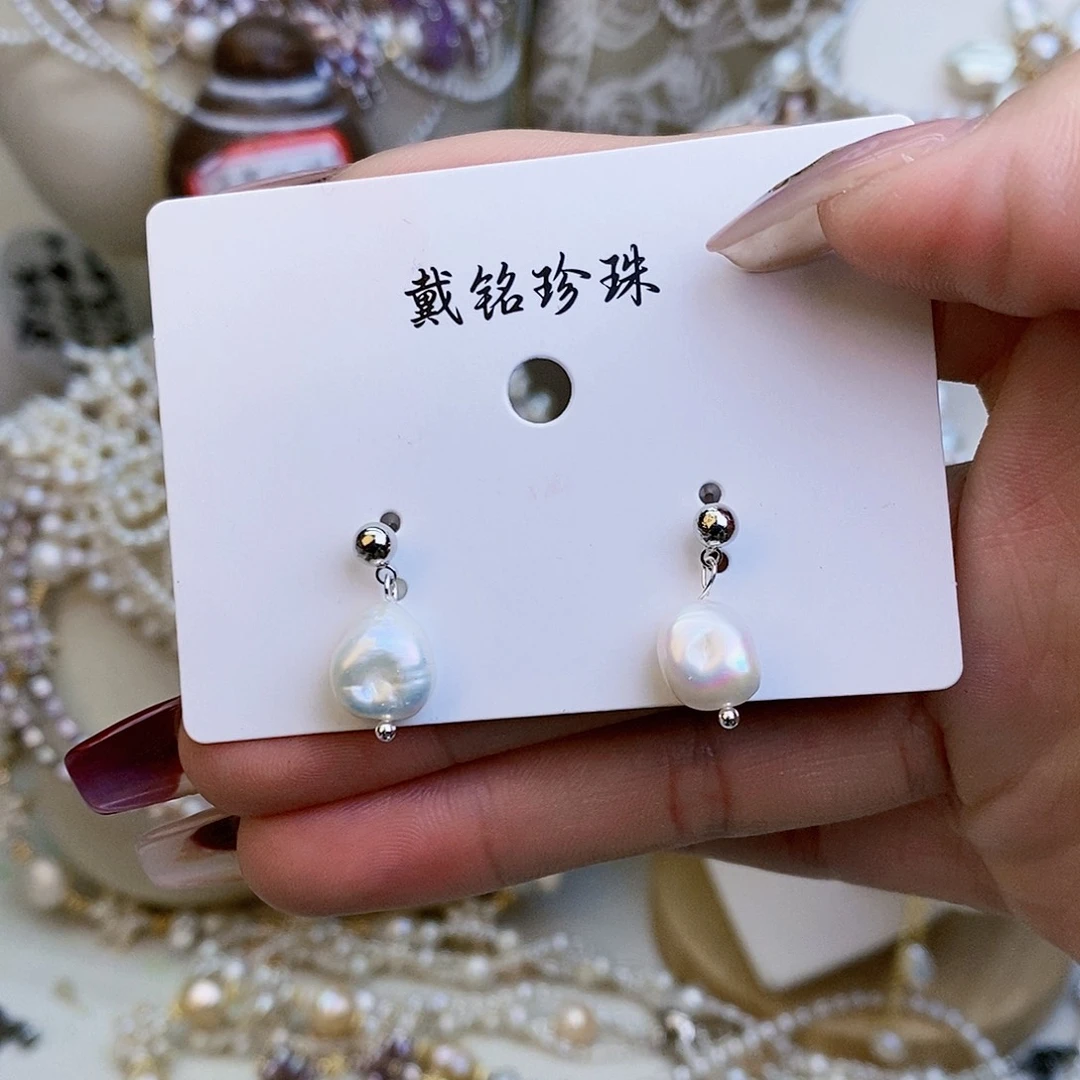 淡水珍珠颈饰银S925镶嵌