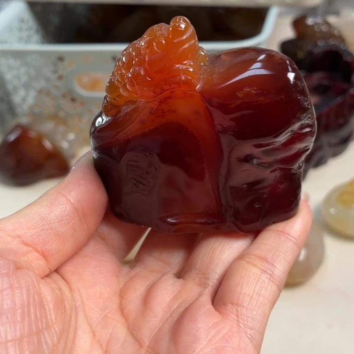 玛瑙/玉髓未镶嵌吊坠(不含链)