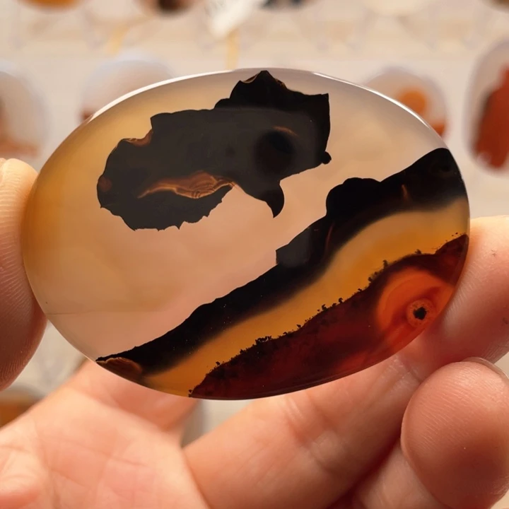 玛瑙/玉髓吊坠(不含链)未镶嵌