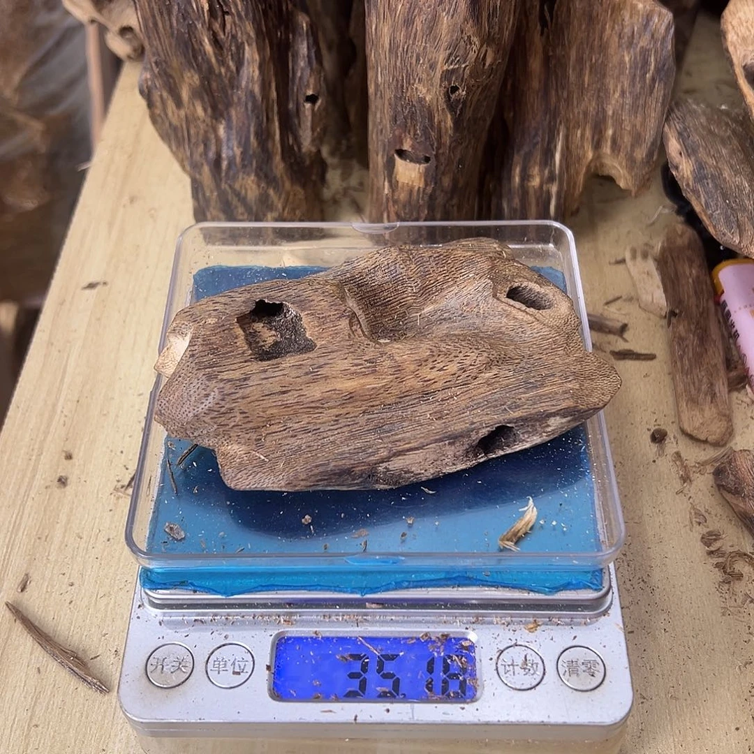 香料绿奇楠虫漏35克张勺子