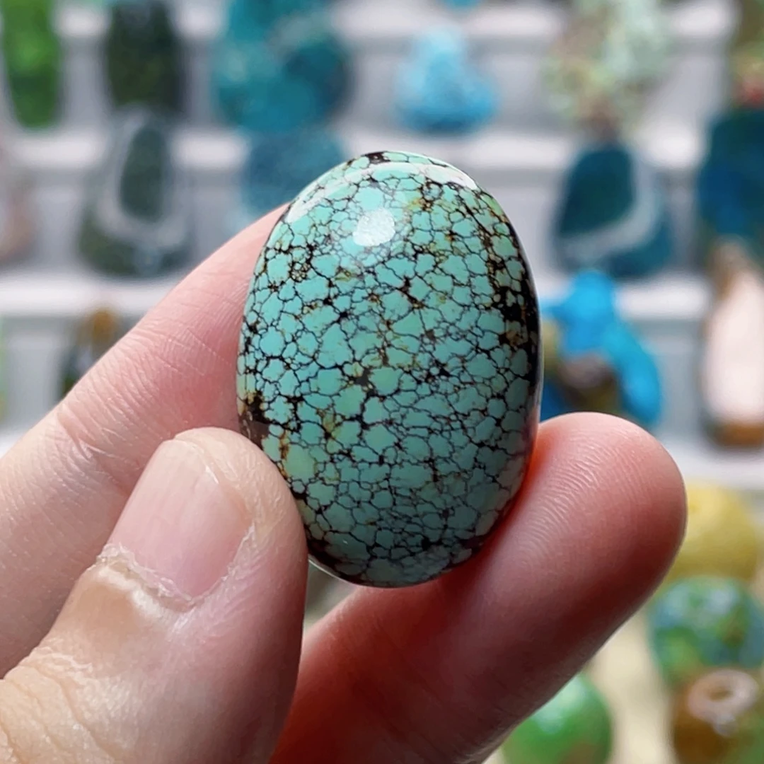 未镶嵌绿松石珠宝奇石