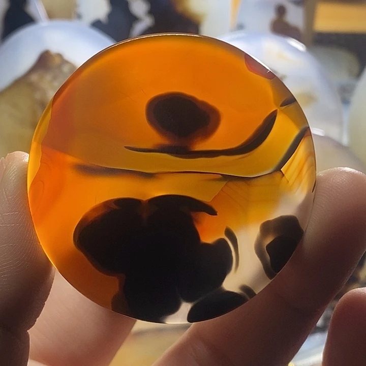 未镶嵌颈饰玛瑙/玉髓风**楼