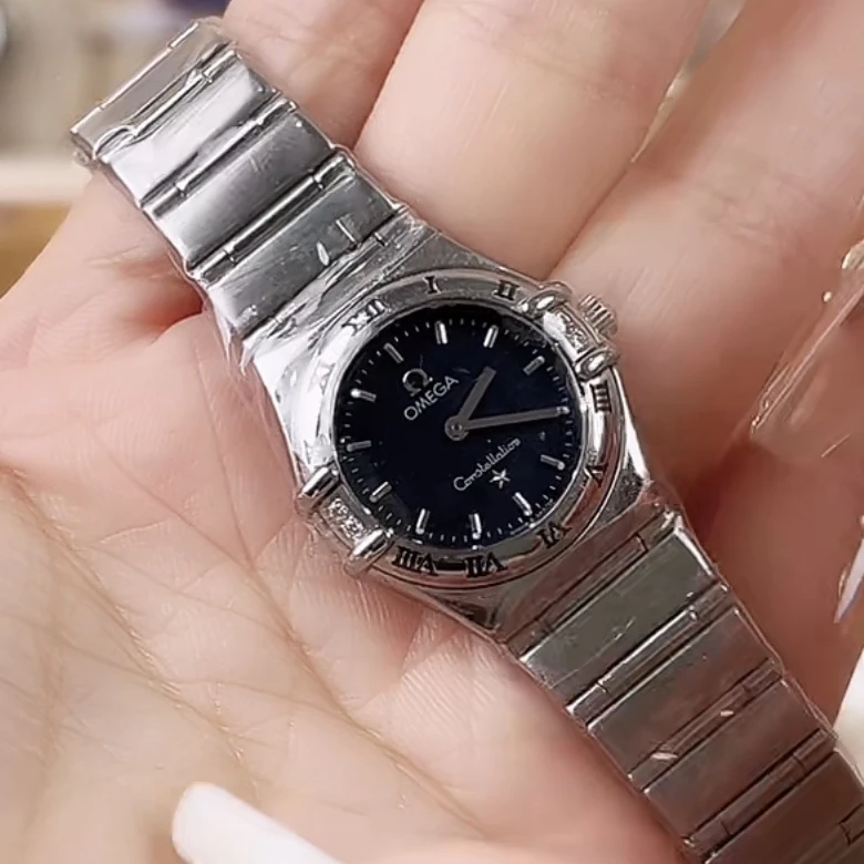 95新 Omega/欧米茄 30524/女士石英腕表/星座/22.5盘