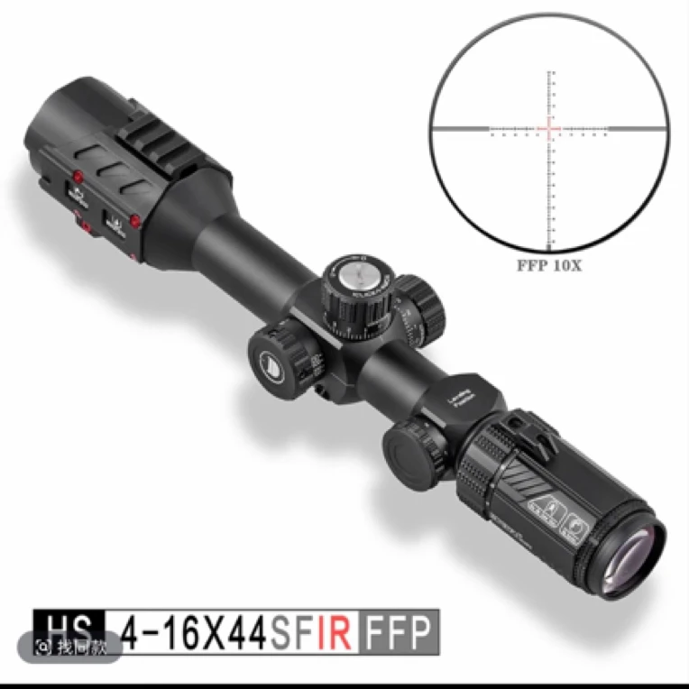 发现者【全新】发现者HS 4-16X44SFAI FFP前置单筒望远镜变倍