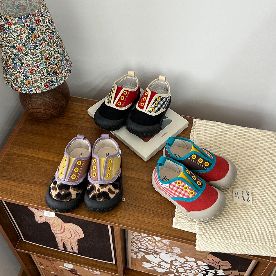 奇诺鼠儿童帆布鞋幼儿休闲宝宝软底时尚百搭小童韩版秋季0915