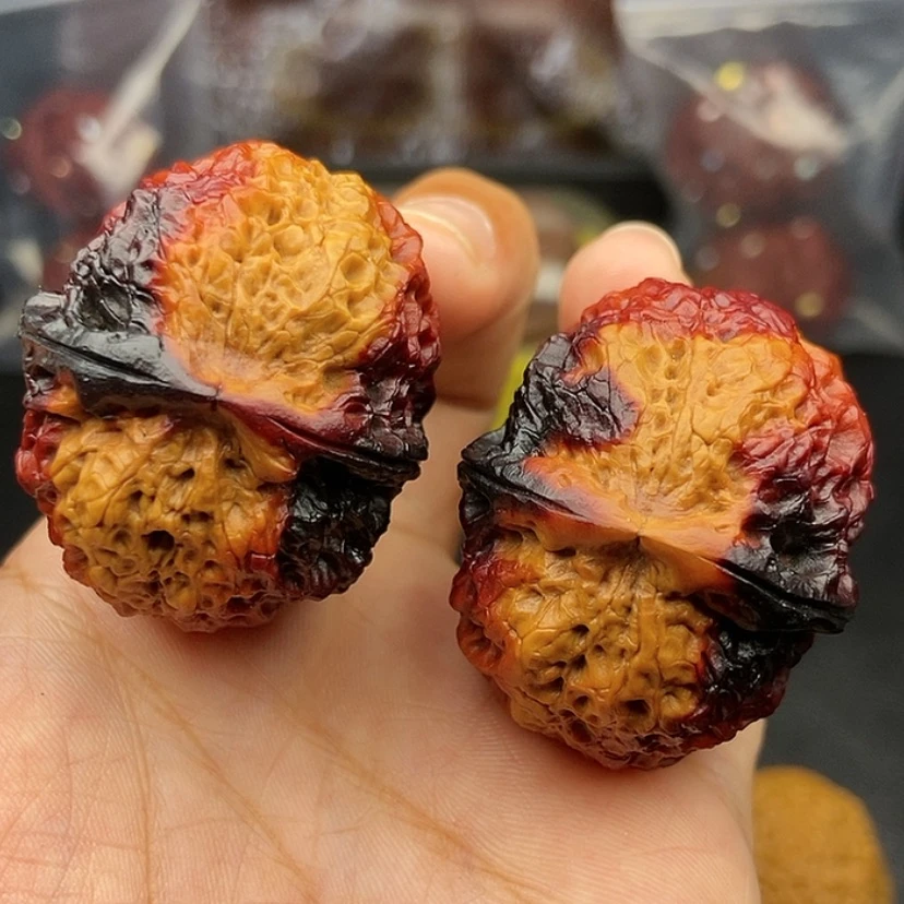 【闪购商品】把件文玩核桃40尺铁绣球