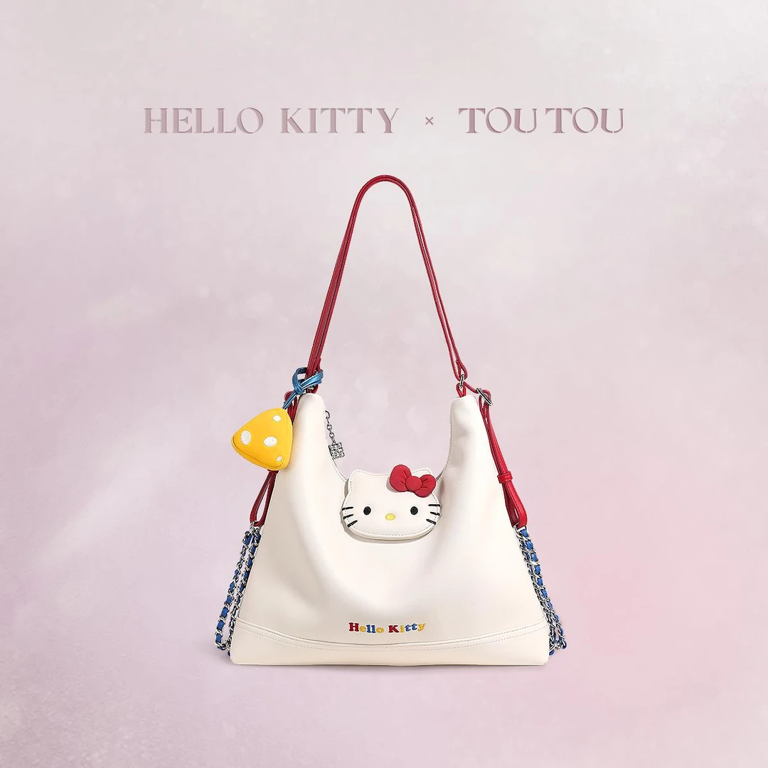 TOUTOUhellokitty凯蒂猫托特包大容量可爱双肩包kt礼物
