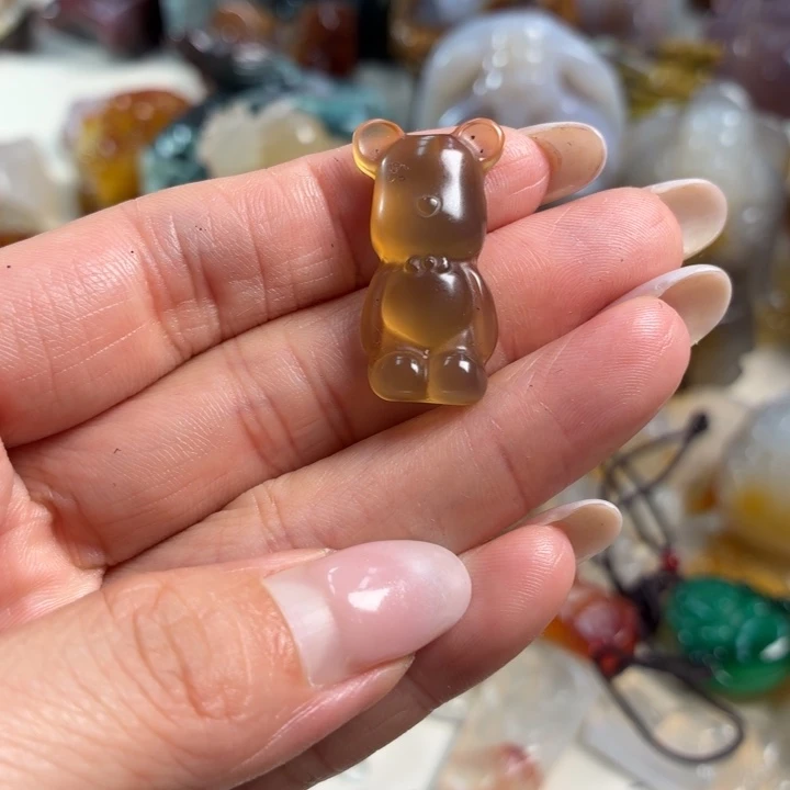 玛瑙/玉髓未镶嵌吊坠(不含链)