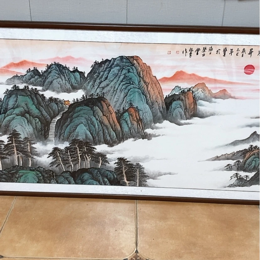 【闪购商品】国画手绘国画带框