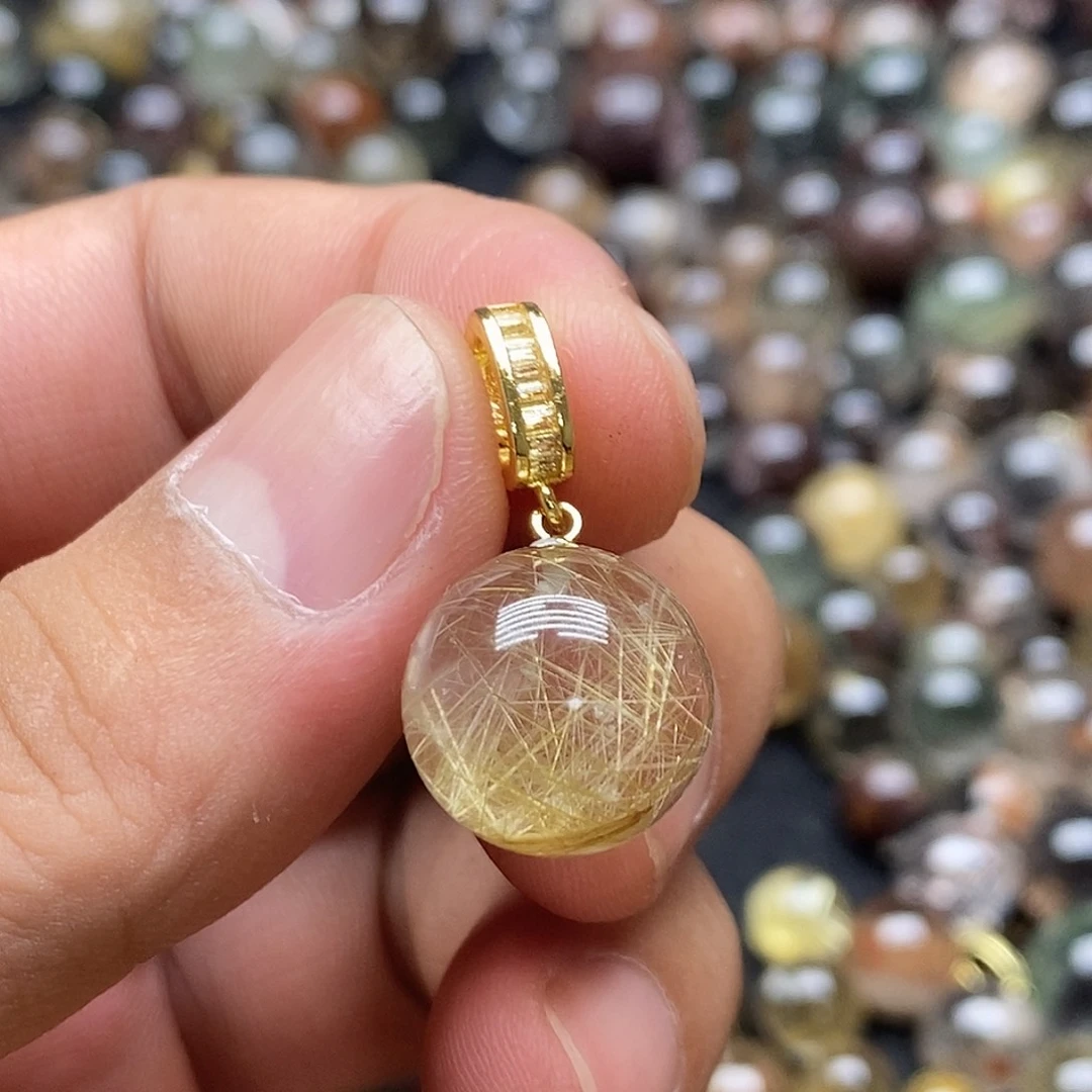 未镶嵌水晶珠宝半成品