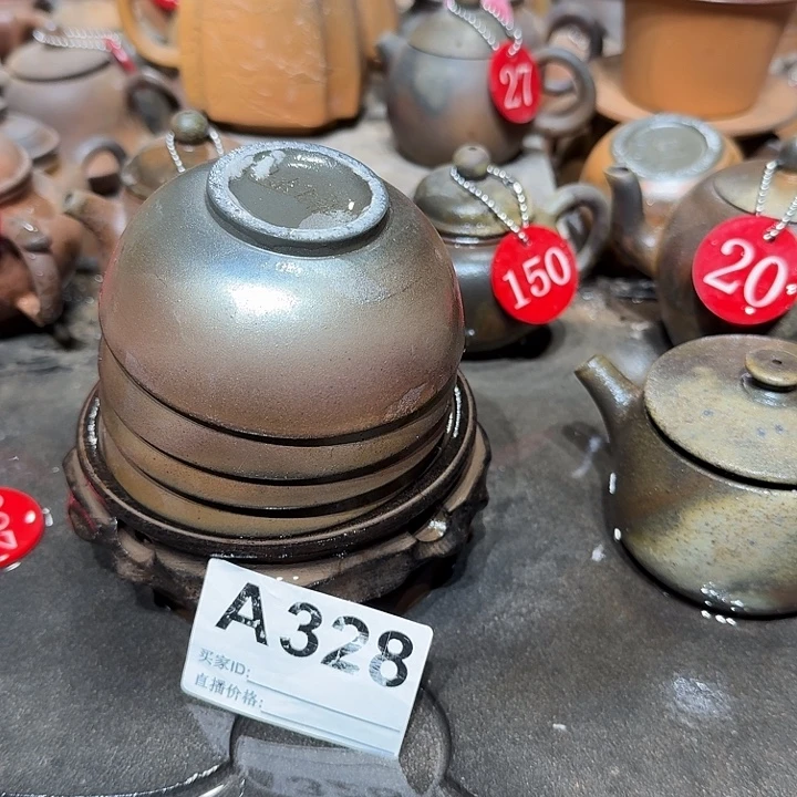 9***8茶壶紫砂坭兴陶柴烧