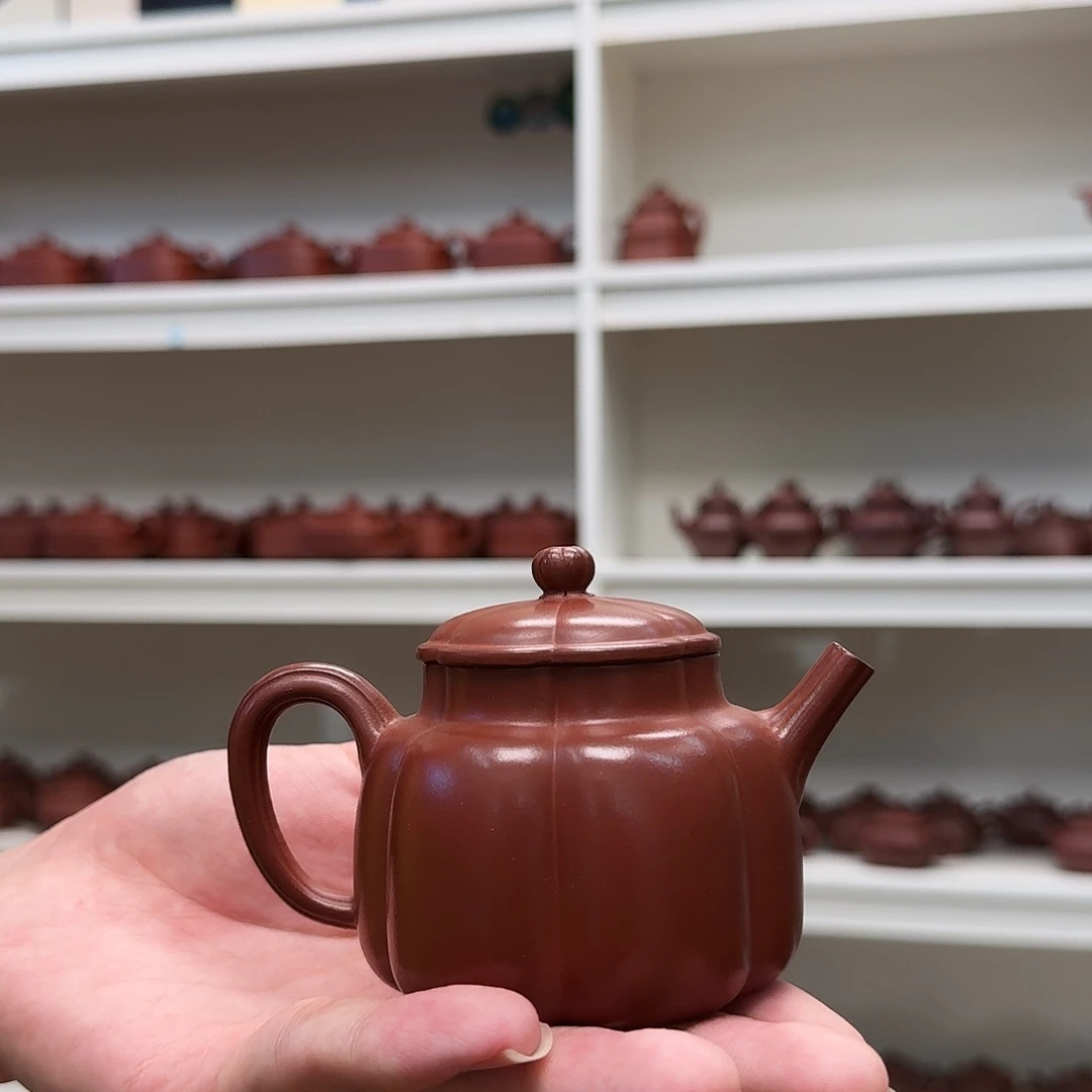 茶壶紫砂筋纹言心150cc