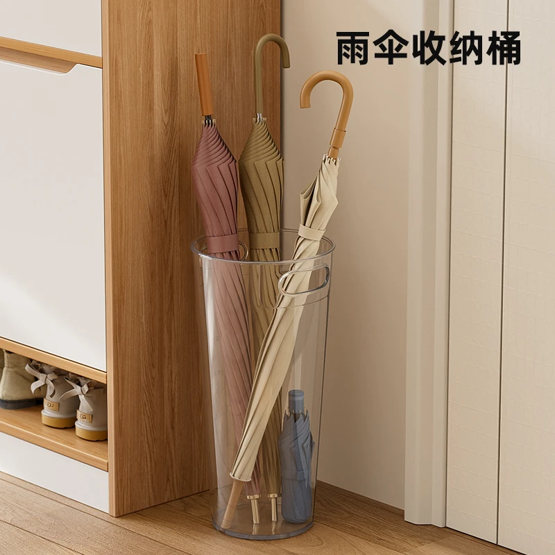 大葱山药收纳神器雨伞收纳桶大容量多功能厨房葱姜蒜收纳盒整理筒