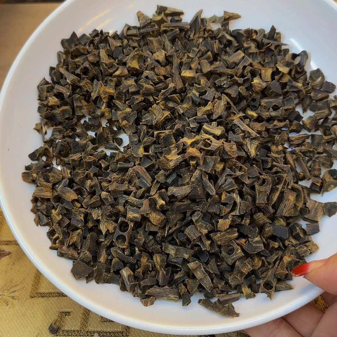 沉香沉香碎屑蓝香品种沉水米粒醇化料50g