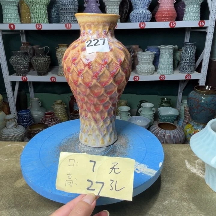 陶景德镇陶瓷花盆花器227