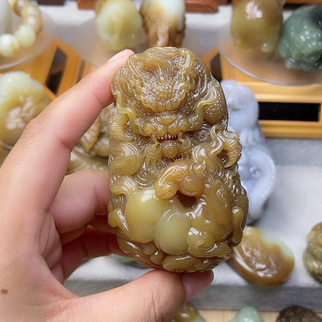 【闪购商品】未镶嵌和田玉挂件岐****！