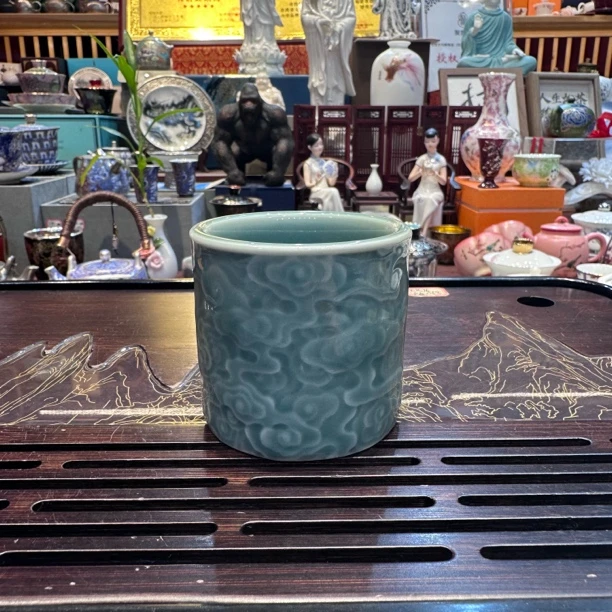 青瓷陶瓷主人杯F039