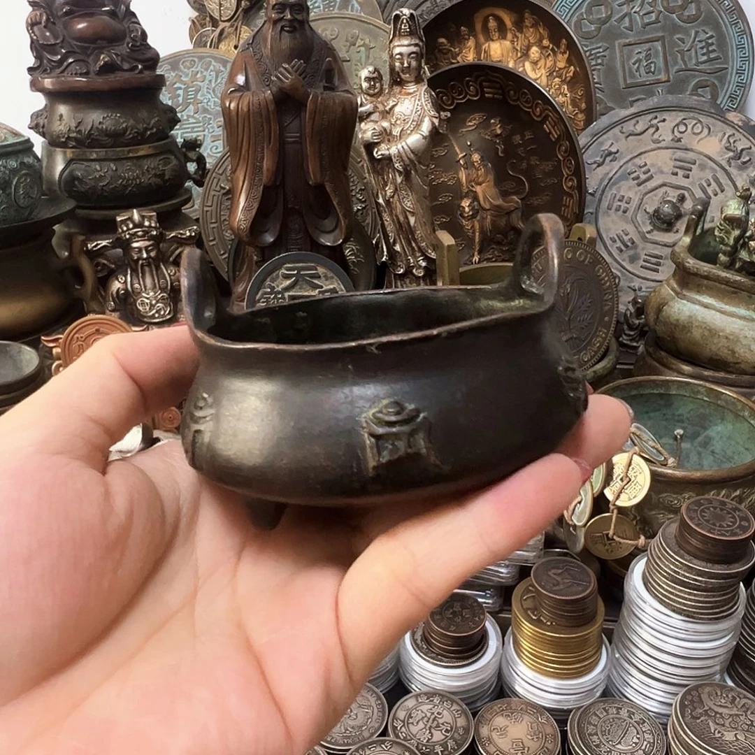 金属复古风格摆件