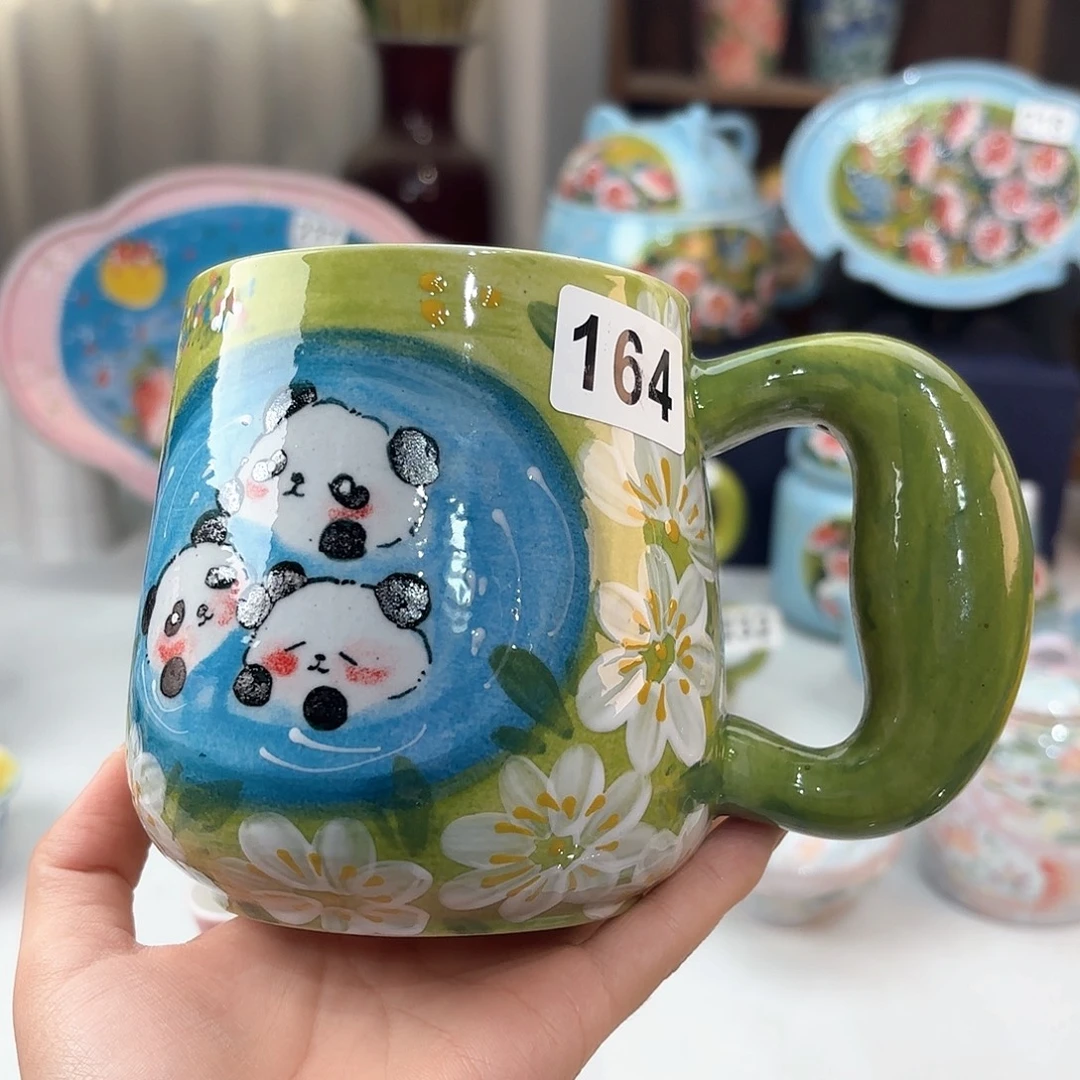 小***妃景德镇手绘高温釉下彩陶瓷茶具