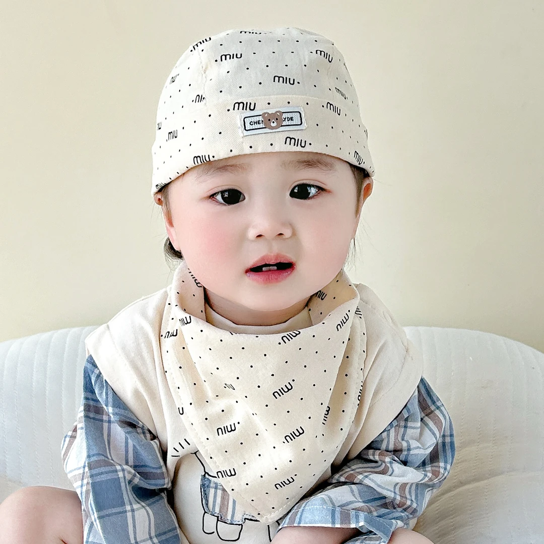 宝宝海盗帽春秋薄款男童女童1岁小孩头巾帽可爱婴儿帽子潮款儿童