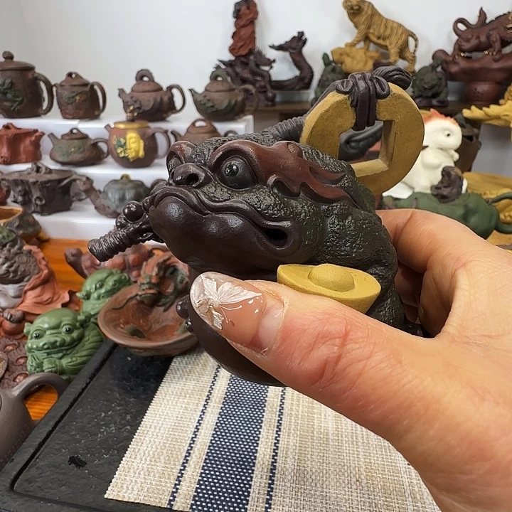 紫砂茶壶神*日进斗金