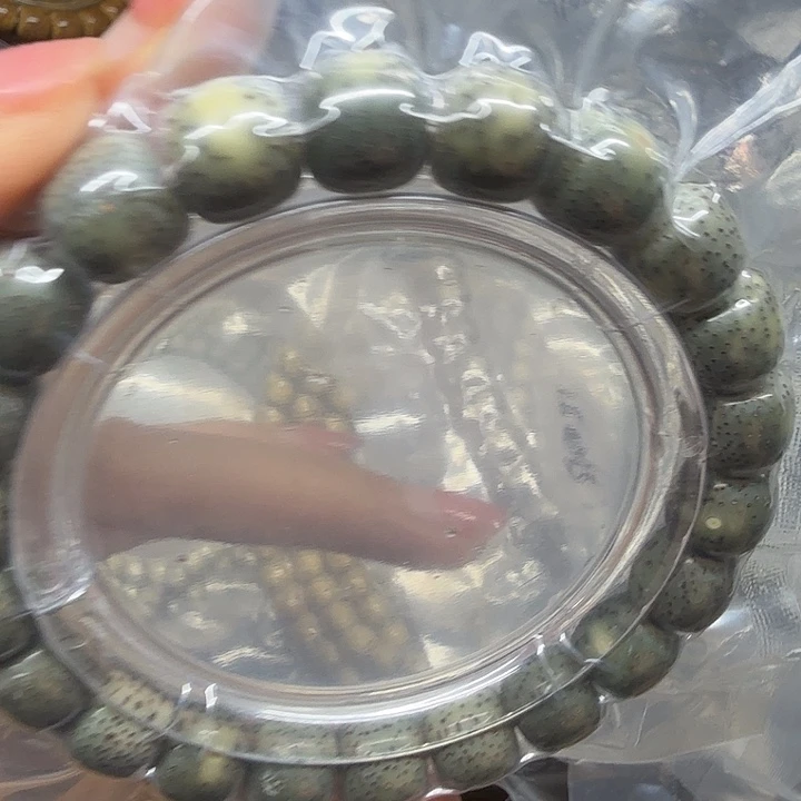 波***哥星月菩提手串绿幽灵侧留白10/11