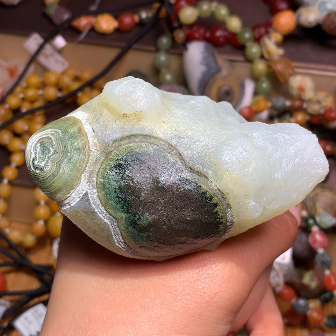 未镶嵌玛瑙/玉髓珠宝半成品