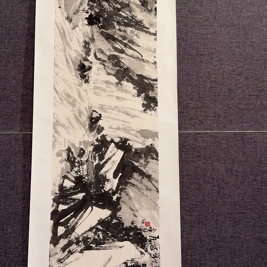 国画雷公老师作品画作