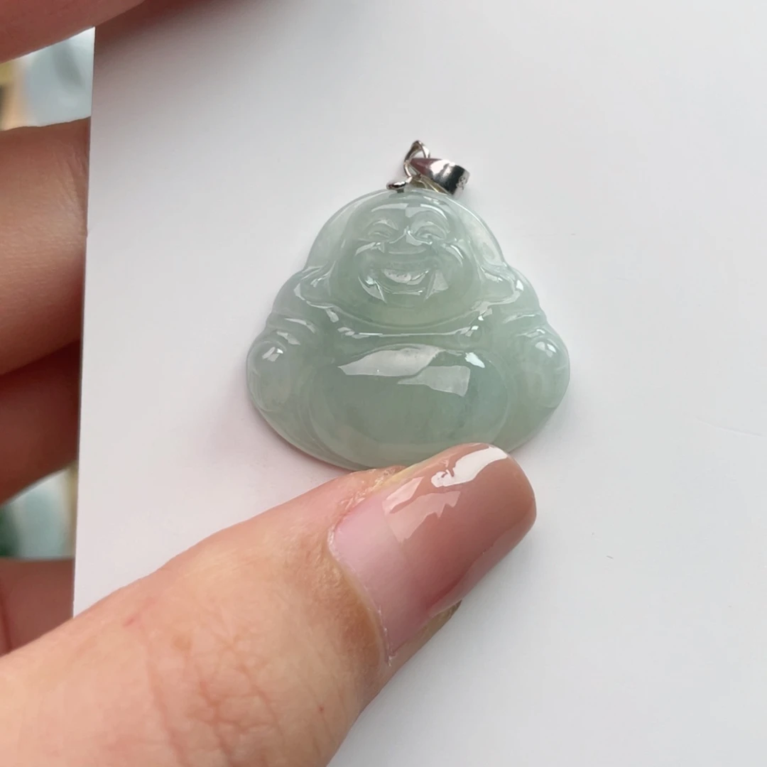 颈饰未镶嵌翡翠佛公
