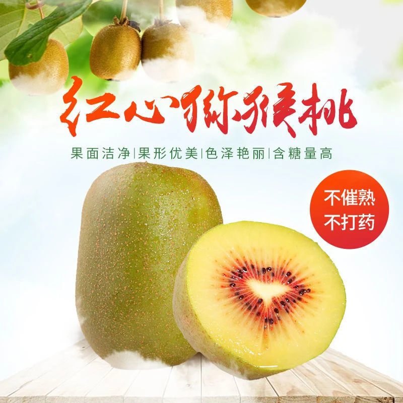 水城红心猕猴桃当季新鲜水果奇异果香甜包邮