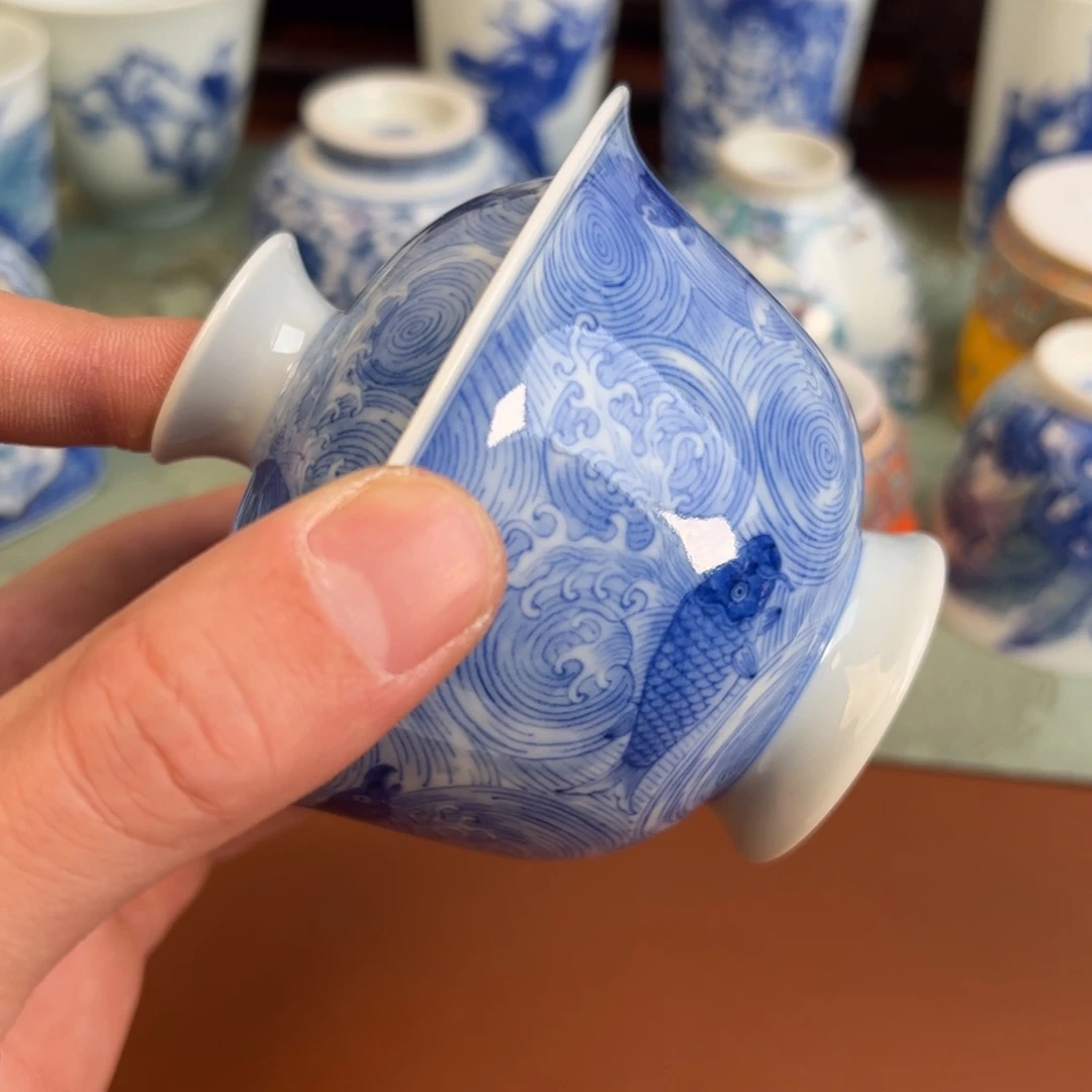 瓷片景德镇瓷器手工手绘