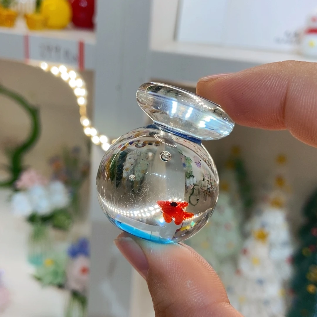 手工艺品琉璃鱼缸