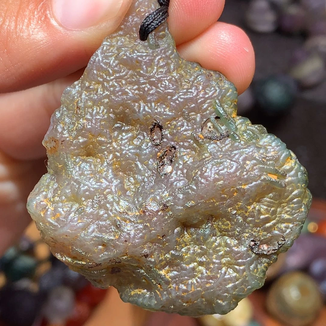 未镶嵌玛瑙/玉髓珠宝半成品