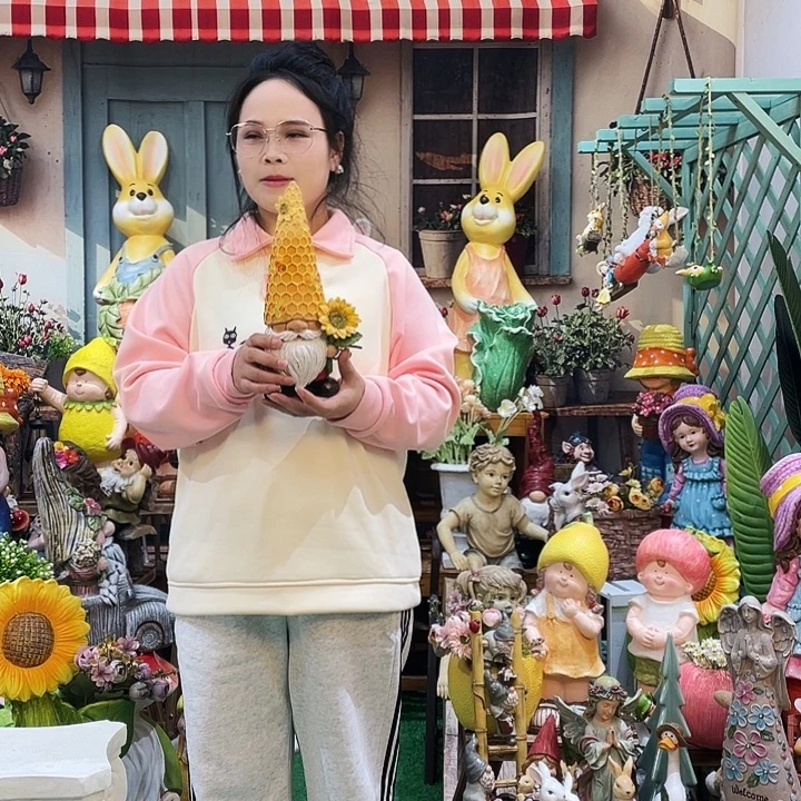 摆件花园摆件红红火火