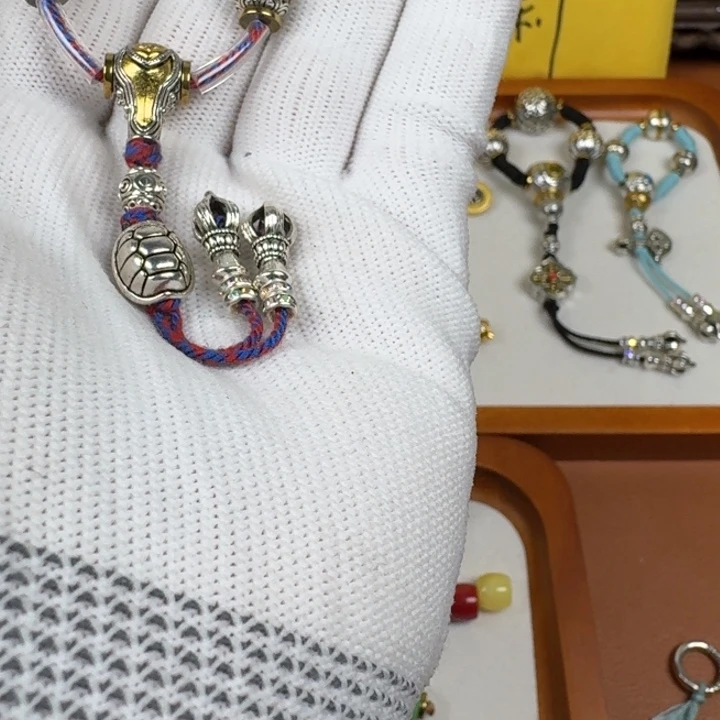 铜合金鎏金色三通套