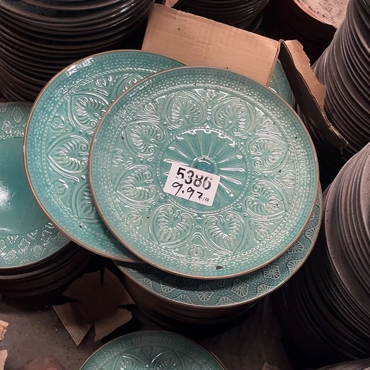 搪瓷外贸陶瓷餐具用品微瑕5386