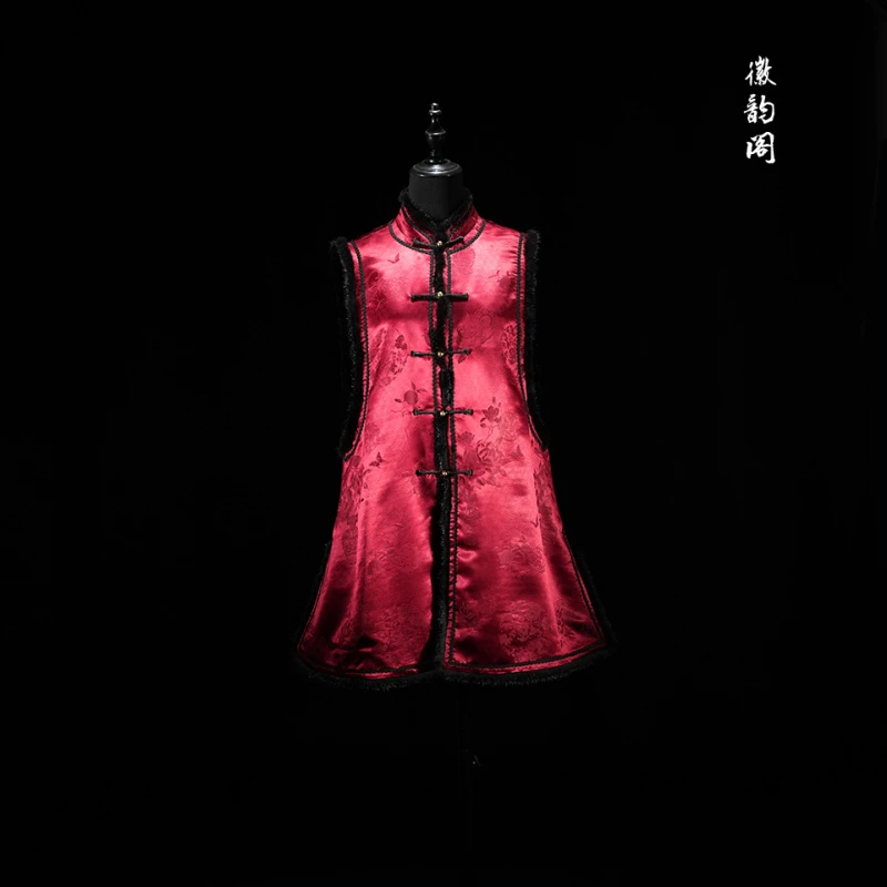 国色天香 | 徽韵阁复古中国风手工原创日常百搭汉服中式马甲