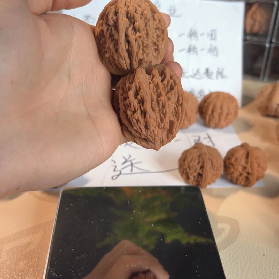 野***子吊坠文玩核桃麦穗虎头文玩