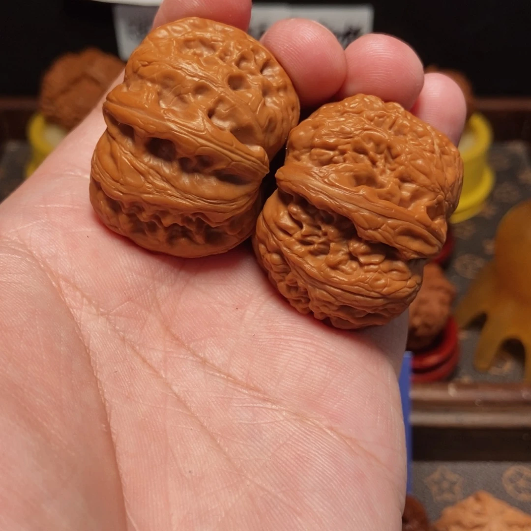 吊坠文玩核桃元宝42尺12