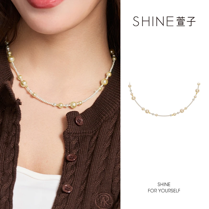 萱子 纯铜项链 不规则设计感项链秋冬百搭贵气