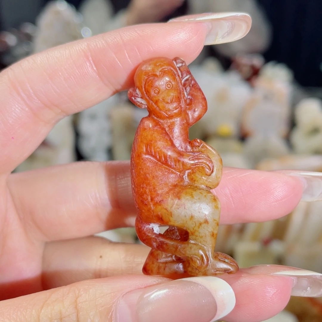 和田玉未镶嵌挂件15