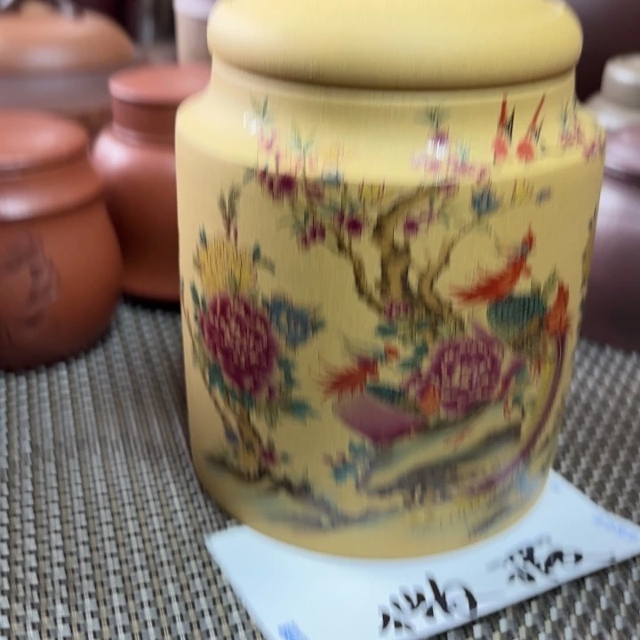 紫砂茶叶罐中高端紫砂茶叶罐