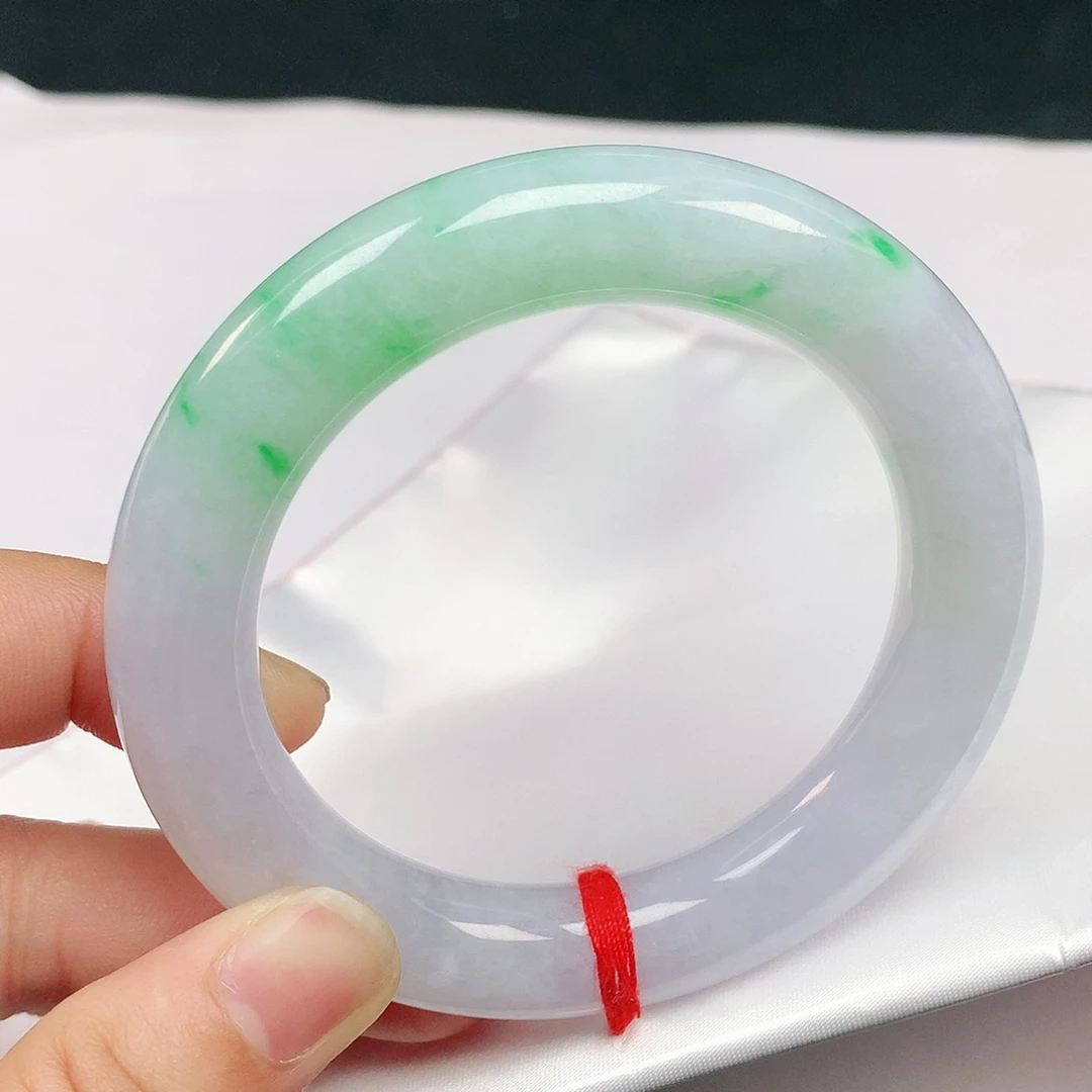 翡翠手镯未镶嵌56圈圆2779