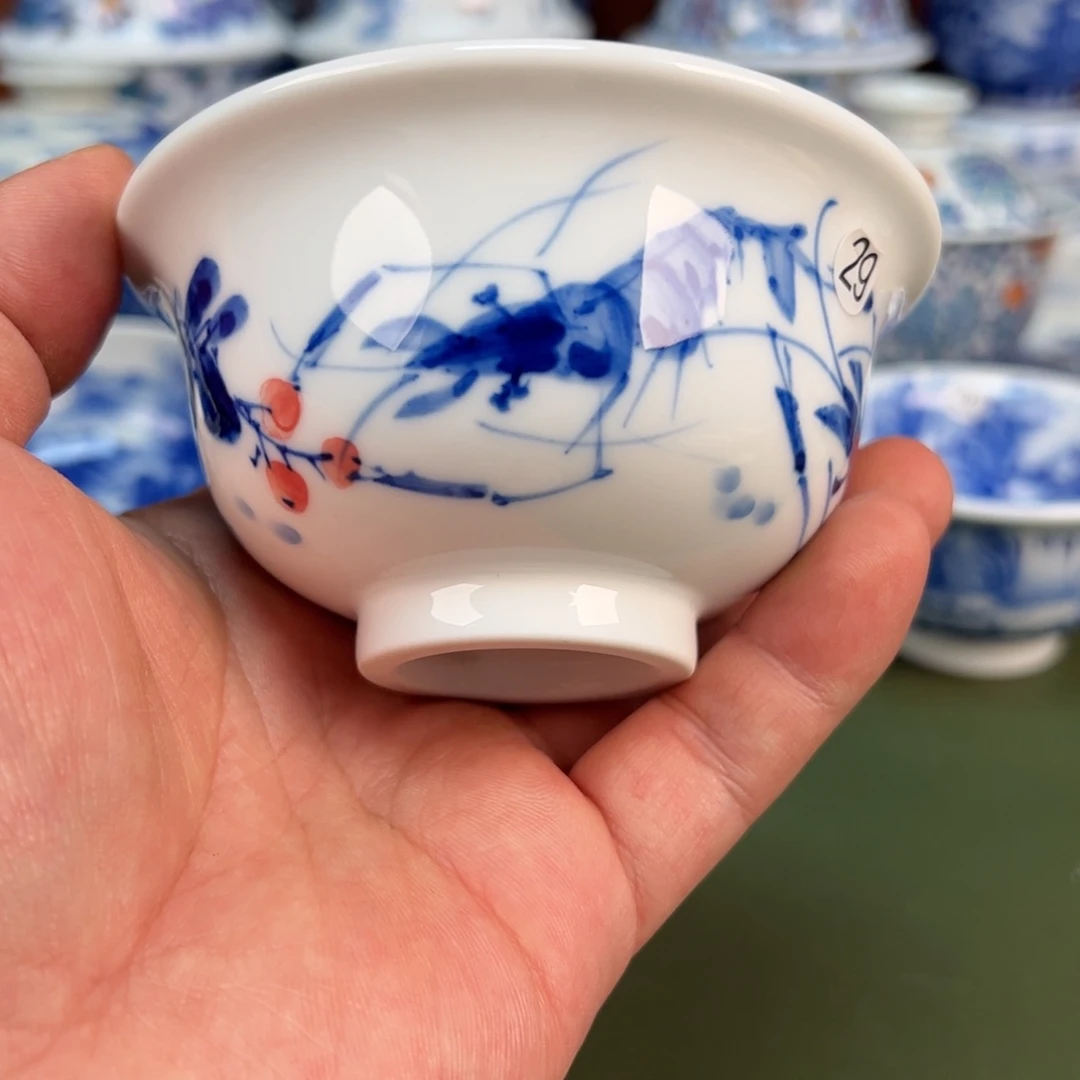 涛涛景德镇手工手绘茶具29