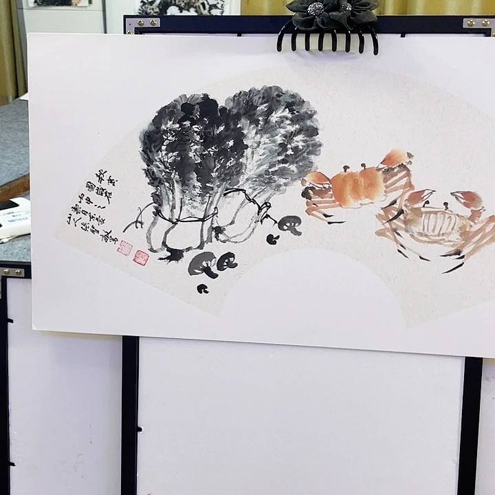 国画张圣敏先生纯手绘作品