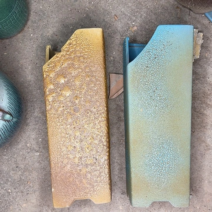 粗砂花盆微瑕花盆处理来咯