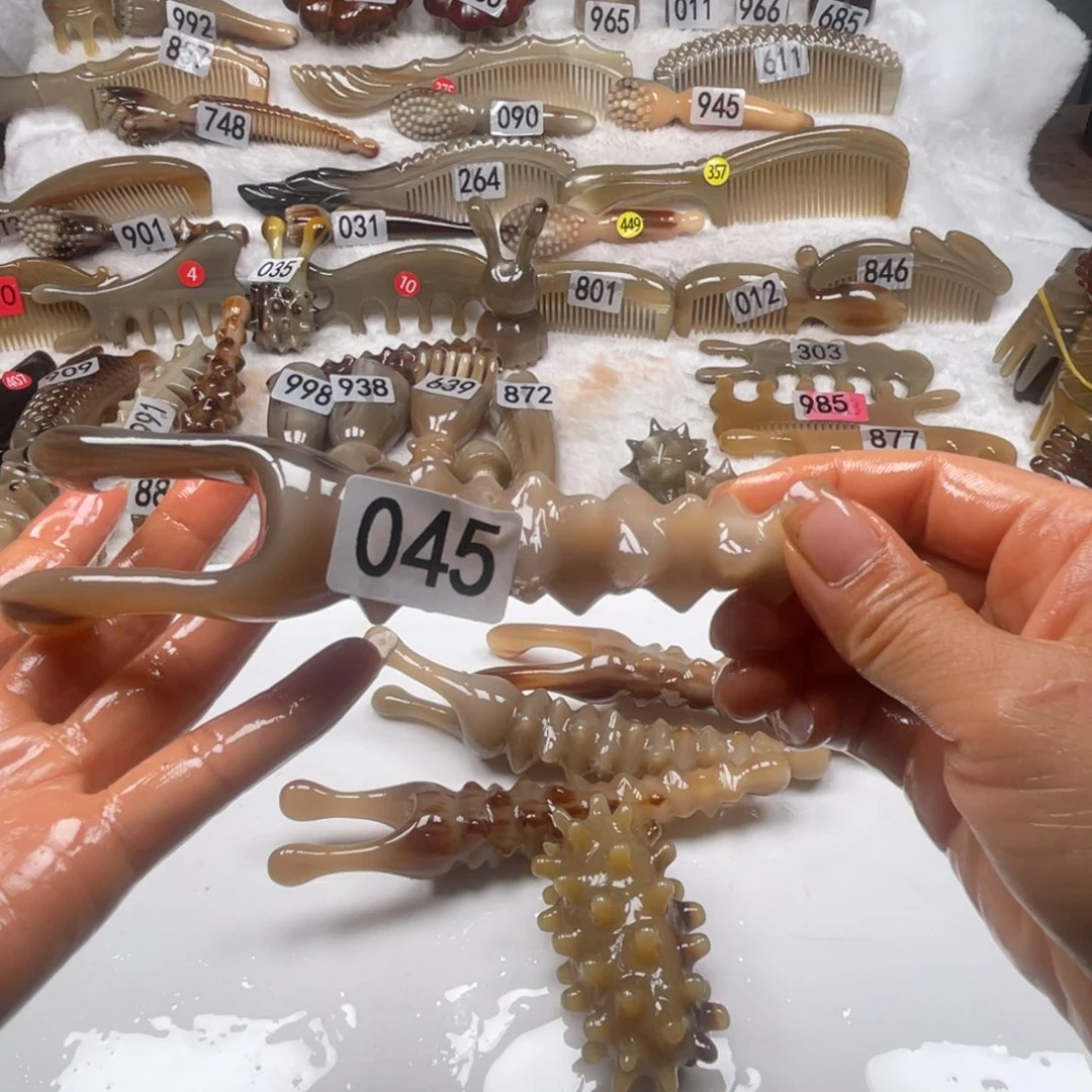 很***好牛角梳牛角福利款